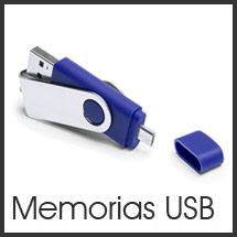 Artículos publicitarios Memorias USB