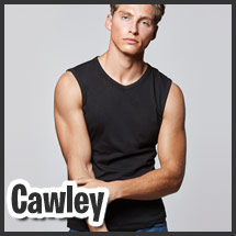 Camiseta sin mangas para serigrafía modelo Cawley