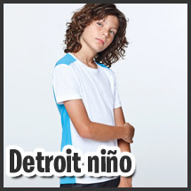 Camiseta Técnica para serigrafía Detroit Niño