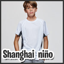 Camiseta Técnica para serigrafía Shanghai Niño