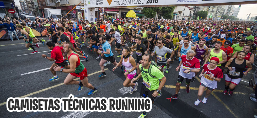 Camisetas personalizadas para Running en Valencia. Maratón de Valencia camisetas