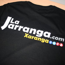 Camisetas personalizadas con logotipo en vinilo textil
